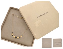 Marco Bicego 18K geelgouden 'Jaipur' collier bezet met ca. 5.47 ct. topaas. 