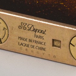 S.T. Dupont ''Gold Dust'' Laque-de-Chine gasaansteker.
