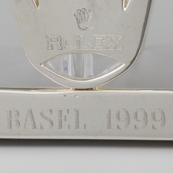 Rolex Presse-Papier zilver.