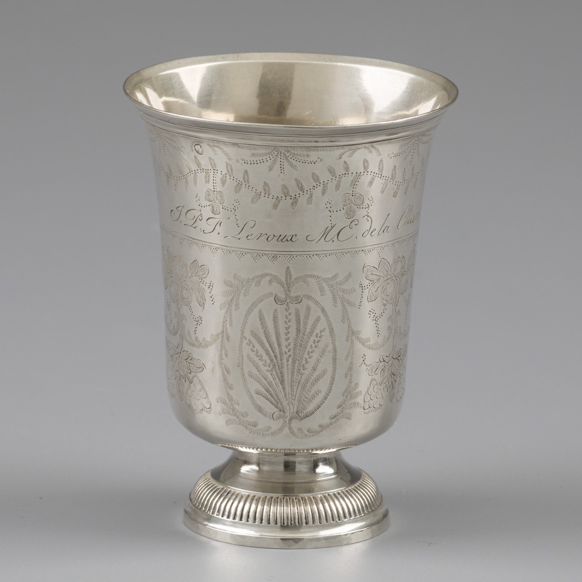 Beker, Louis-Jacques Berger, Parijs 1798-1807, zilver.