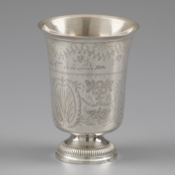 Beker, Louis-Jacques Berger, Parijs 1798-1807, zilver.