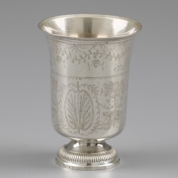 Beker, Louis-Jacques Berger, Parijs 1798-1807, zilver.