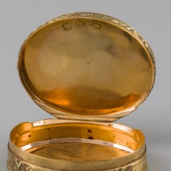 Lodewijk XVI snuifdoos, Parijs 1784, goud.