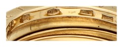 Bvlgari 18K geelgouden 'B.zero1' ring