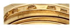 Bvlgari 18K geelgouden 'B.zero1' ring. 