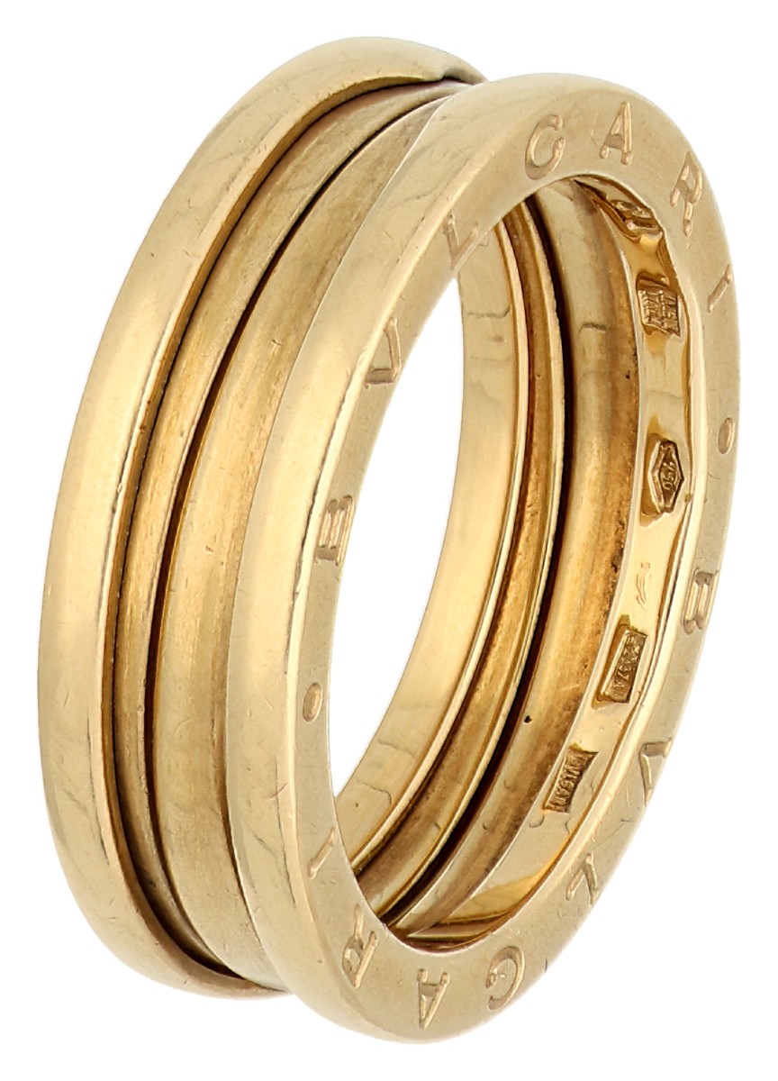 Bvlgari 18K geelgouden 'B.zero1' ring. 