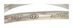 Fred 18K witgouden 'Infinite chance' bezet met diamant