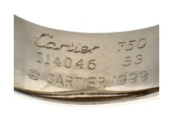 Cartier 18K witgouden 'Dome Elixir' ring