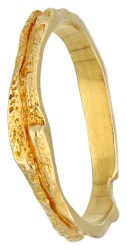 Lapponia 18K geelgouden 'Lapp gold' ring door Björn Weckström