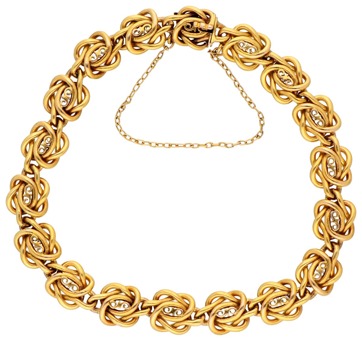 18K geelgouden armband