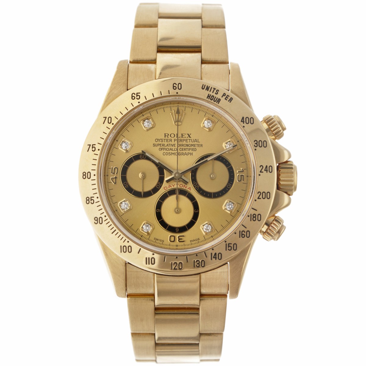 Rolex Cosmograph Daytona 18K. 'Zenith' 16528 - Heren horloge - 1999.