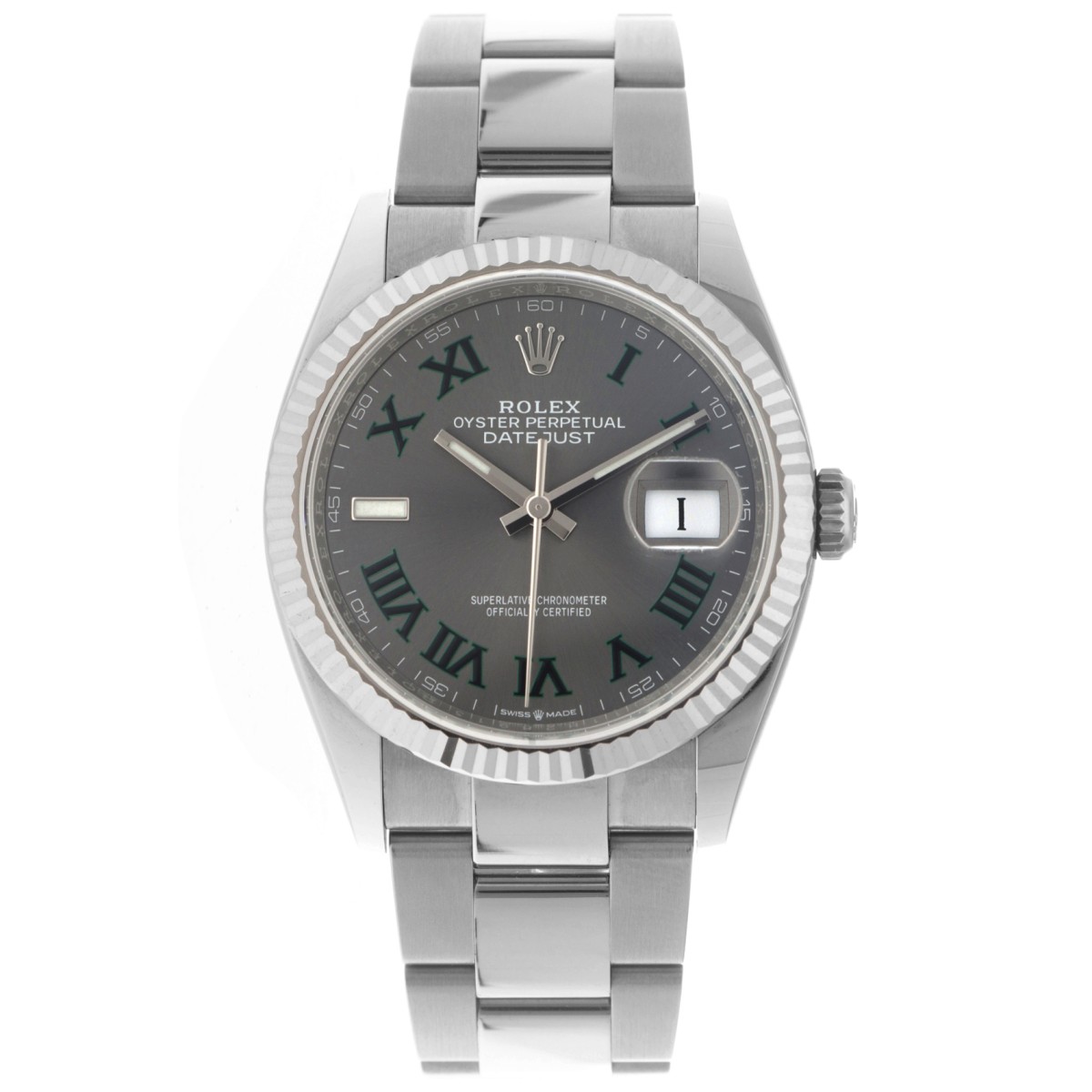 Rolex Datejust 36 'Wimbledon' 126234 - Heren horloge - 2023.