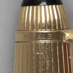 Montblanc Meisterstück balpen verguld / zilver.