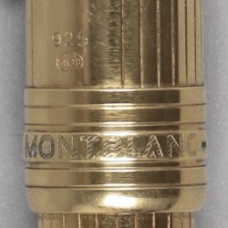 Montblanc Meisterstück balpen verguld / zilver.