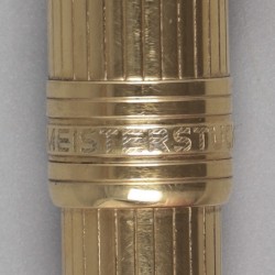 Montblanc Meisterstück balpen verguld / zilver.