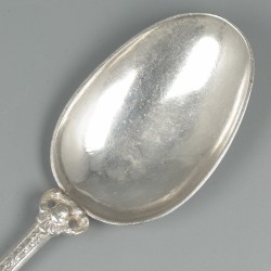 Gelegenheidslepel, Sneek ca. 1760, zilver.