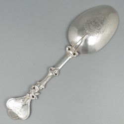 Gelegenheidslepel, Sneek ca. 1760, zilver.