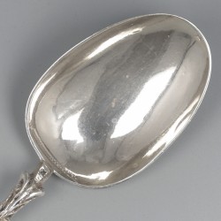 Gelegenheidslepel, Jan de Vries I, Amsterdam 1733, zilver.