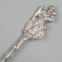 Gelegenheidslepel, Jan de Vries I, Amsterdam 1733, zilver.