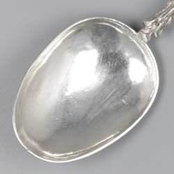 Gelegenheidslepel, Laurens Schiphorst, Amsterdam 1700, zilver.