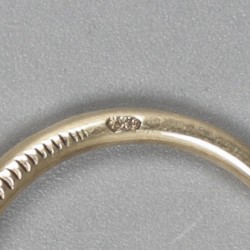 Lorgnette, Linz (Oostenrijk) ca. 1910, goud.