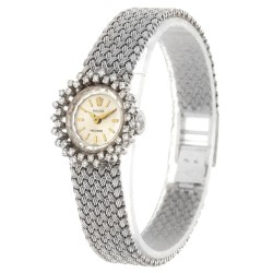 Rolex Precision Vintage (18K.)- Dames horloge.