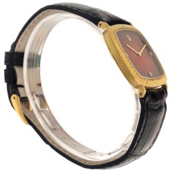 No Reserve - Rolex Cellini 18K. 'Red vignette' 4084 - Heren horloge - ca. 1970.