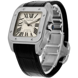 No Reserve - Cartier Santos 100 XL 2656/W20073X8 - Heren horloge 