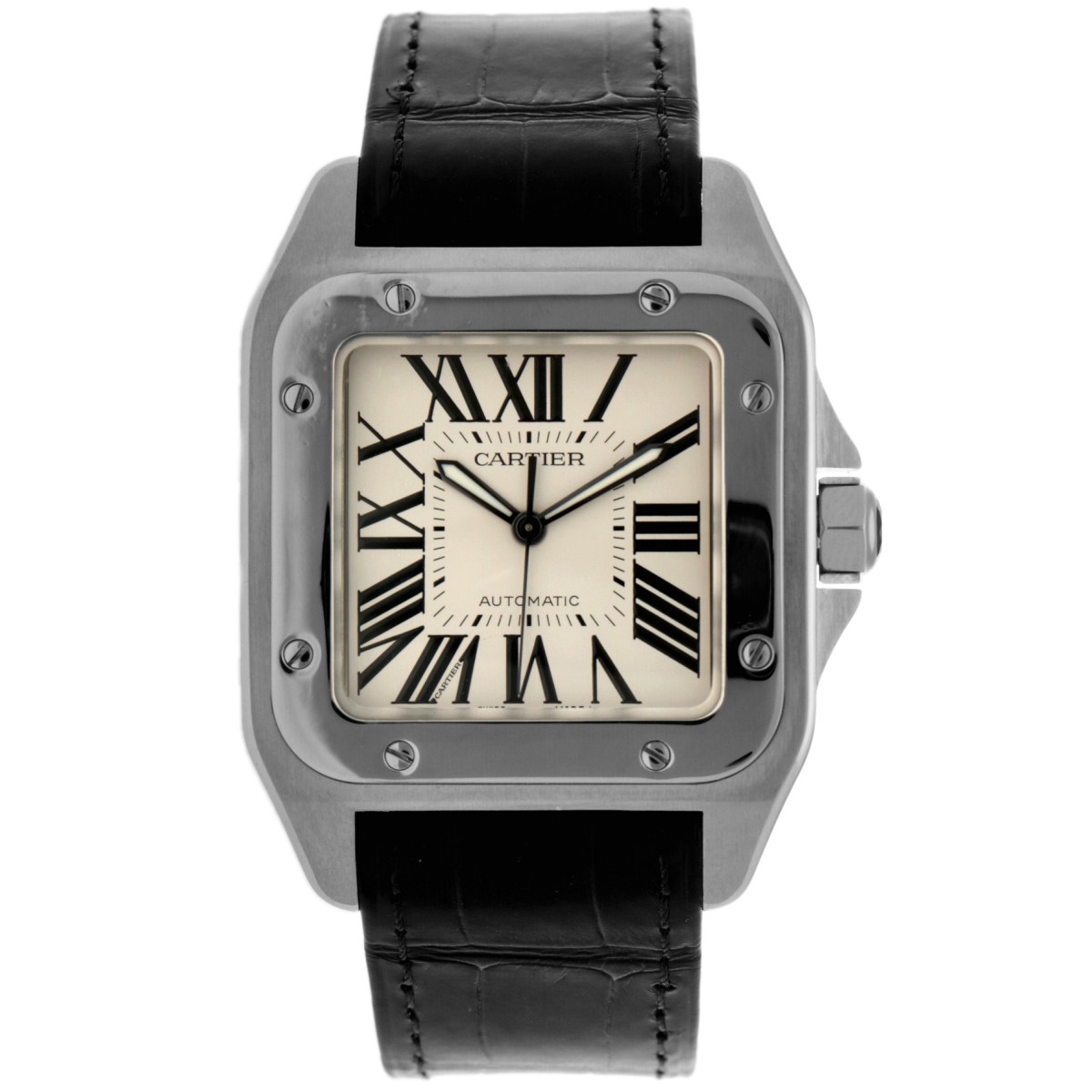 No Reserve - Cartier Santos 100 XL 2656/W20073X8 - Heren horloge 