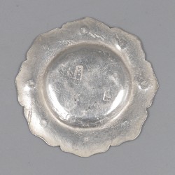 Miniatuur dinerservies (3), Jan Bonket (1747-1789), Amsterdam 1772, zilver.