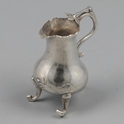 Miniatuur melkkannetje, Pieter van Somerwil II (1764-1802), Amsterdam ca. 1775, zilver.