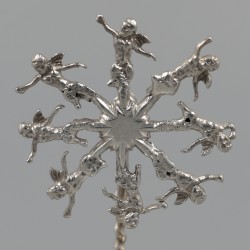 Miniatuur Driekoningen, Arnoldus van Geffen (1728-1769), Amsterdam 1759, zilver.