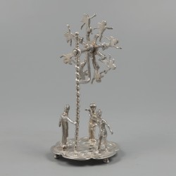 Miniatuur Driekoningen, Arnoldus van Geffen (1728-1769), Amsterdam 1759, zilver.