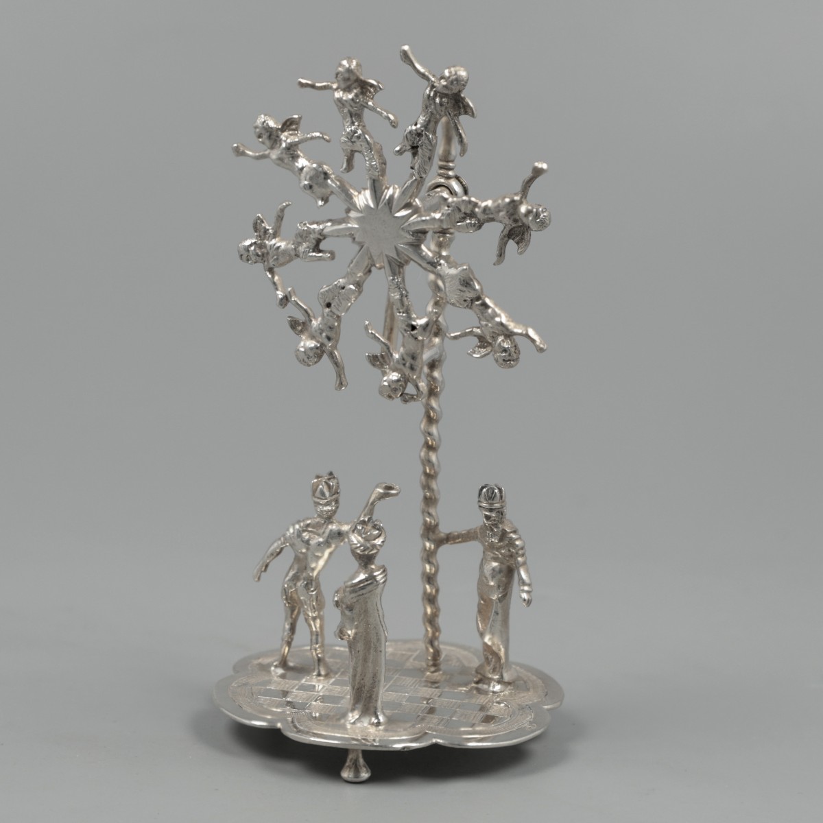 Miniatuur Driekoningen, Arnoldus van Geffen (1728-1769), Amsterdam 1759, zilver.