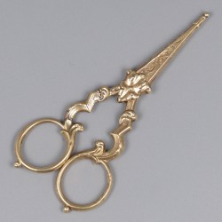 Naainecessaire (7), Johannes Mattheus van Kempen junior, Utrecht 1854-1858 / Franciscus de Cates, Rosmalen ca. 1880, goud.