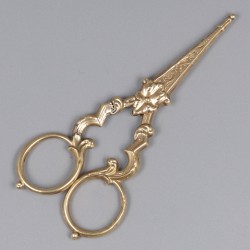 Naainecessaire (7), Johannes Mattheus van Kempen junior, Utrecht 1854-1858 / Franciscus de Cates, Rosmalen ca. 1880, goud.