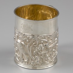 Doopset (5), Slater, Aldwinckle & Holland / W. Gibson & J. Lawrence Langman / W. Comyns & Sons, Londen 1891/1895, zilver.