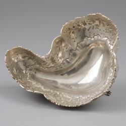 Kom / schaal, Emile Delaire, Parijs ca. 1900, zilver.