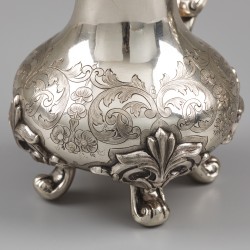 Roomstel (2), Louis Wolfers, Brussel ca. 1850, zilver.