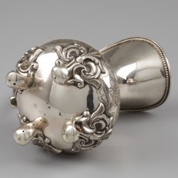 Roomstel (2), Louis Wolfers, Brussel ca. 1850, zilver.