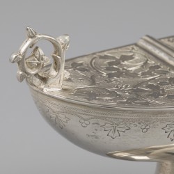 Wierookscheepje, P.A.H. Sarolea, Maastricht ca. 1892, zilver.