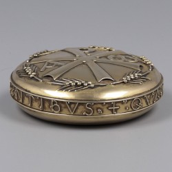 Hostiedoos, J.G.J.E. & L.H.M. Brom, Utrecht 1915-1955, goud.