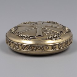 Hostiedoos, J.G.J.E. & L.H.M. Brom, Utrecht 1915-1955, goud.