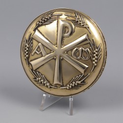 Hostiedoos, J.G.J.E. & L.H.M. Brom, Utrecht 1915-1955, goud.