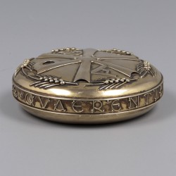 Hostiedoos, J.G.J.E. & L.H.M. Brom, Utrecht 1915-1955, goud.