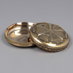 Hostiedoos, J.G.J.E. & L.H.M. Brom, Utrecht 1915-1955, goud.
