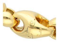 Pomellato 18K geelgouden schakelcollier. 