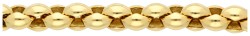 Pomellato 18K bicolor gouden schakelarmband bezet met ca. 0.96 ct. diamant
