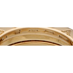 Bvlgari 18K geelgouden 'B.zero1' ring diamant.