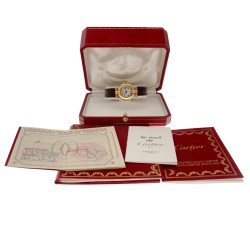 No Reserve - Cartier Colisée 18K. 1985 - Dames horloge - 1986.